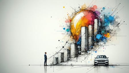 Create a highly detailed AIgenerated image about Offer to Drive Business Growth with a drawing like and realistic style like a sketch with color If a person is included they should be animated or digitally renderedno real or random people Ensure the-2