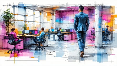 Create a highly detailed AIgenerated image about business margins shrinking with a drawing like and realistic style like a sketch with color If a person is included they should be animated or digitally renderedno real or random people Ensure the styl-1