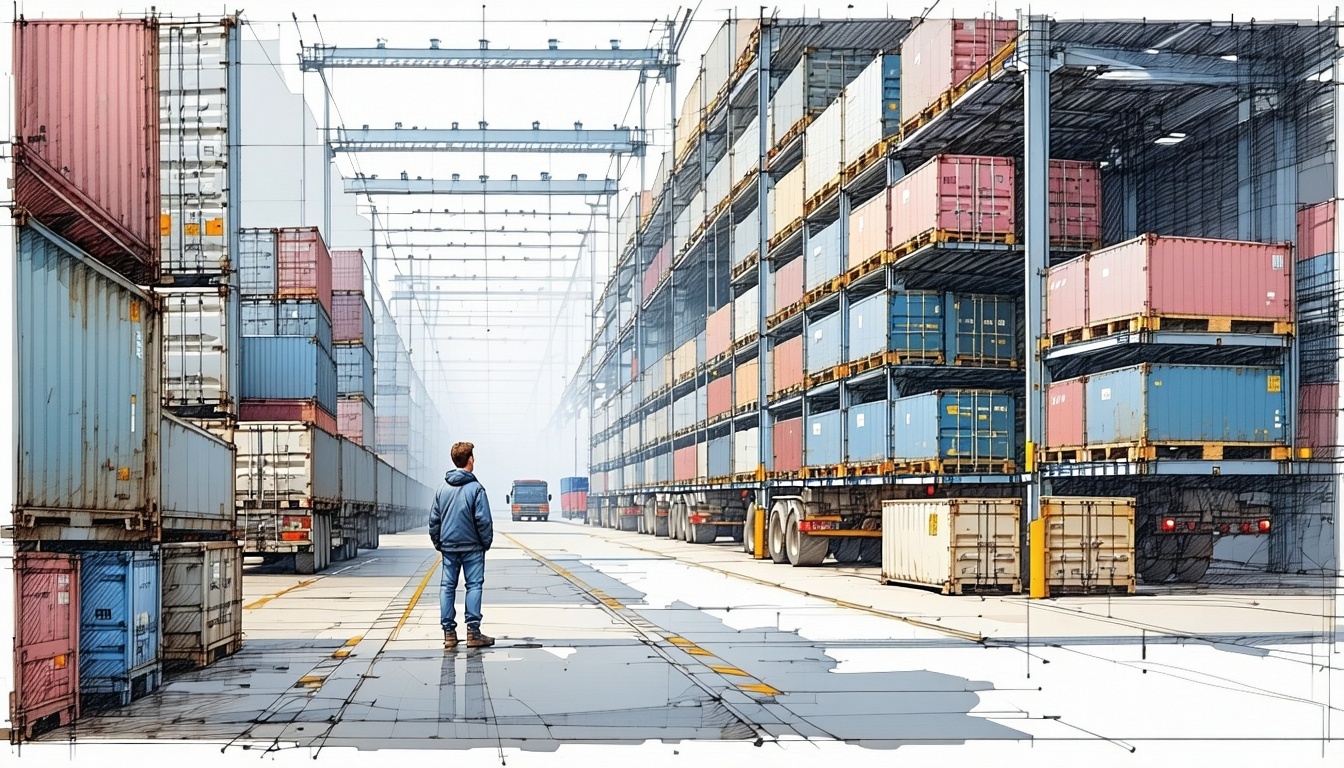 Create a highly detailed AIgenerated image of Tariff Survival Playbook with a drawing like and realistic style like a sketch with color If a person is-1